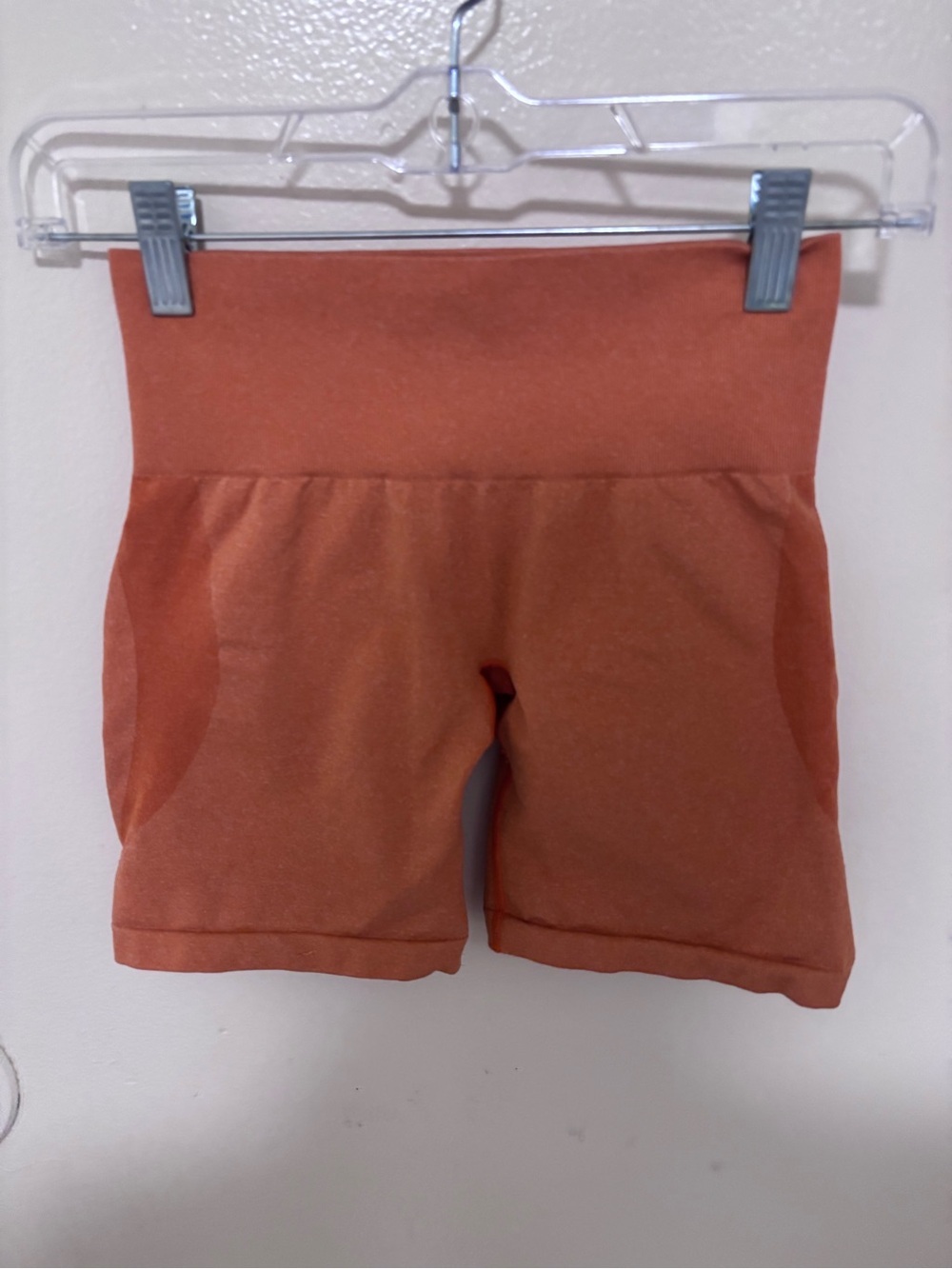 NVGTN Terracotta Performance Seamless Shorts XS